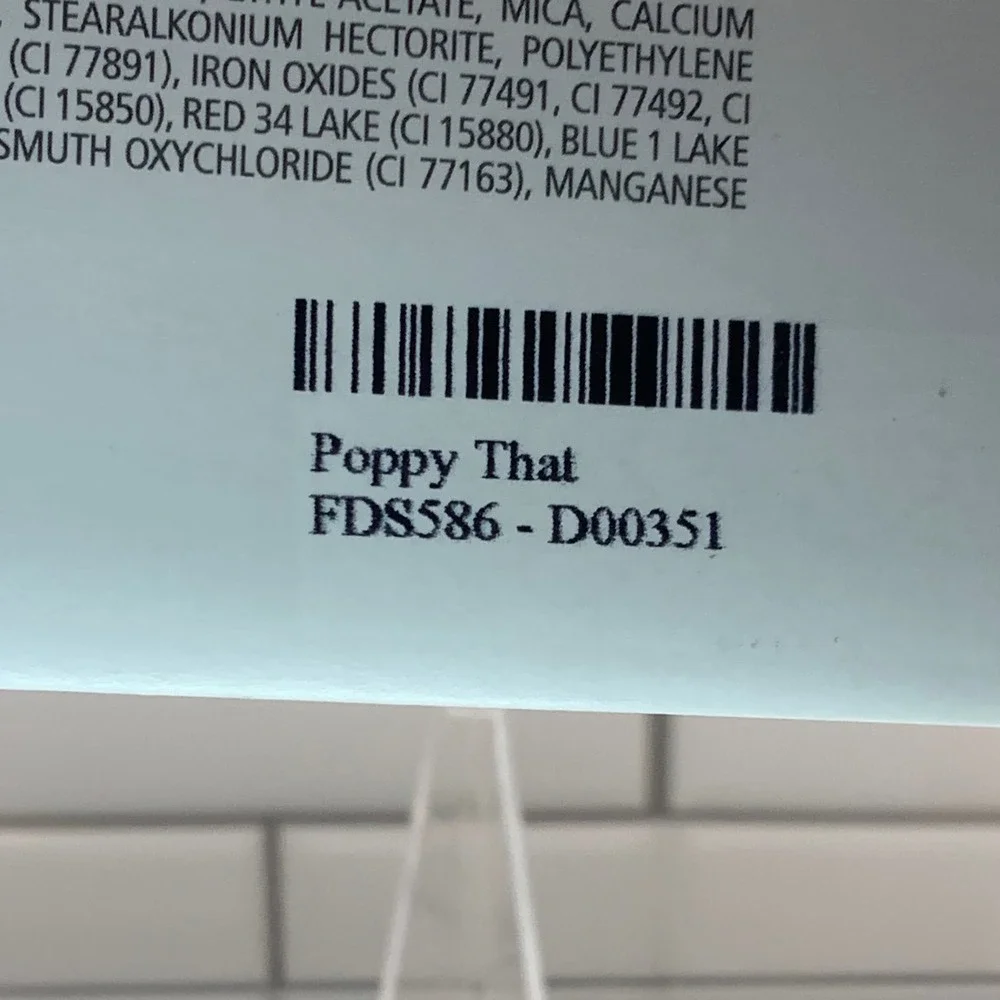 Color Street Poppy That FDS586 Nail Polish Strips Orange Pink 16 Count